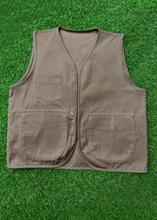 Load image into Gallery viewer, Made Friday Reversible Vest in Tan