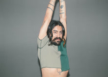 Load image into Gallery viewer, Audrey Mismatch Crop Tee